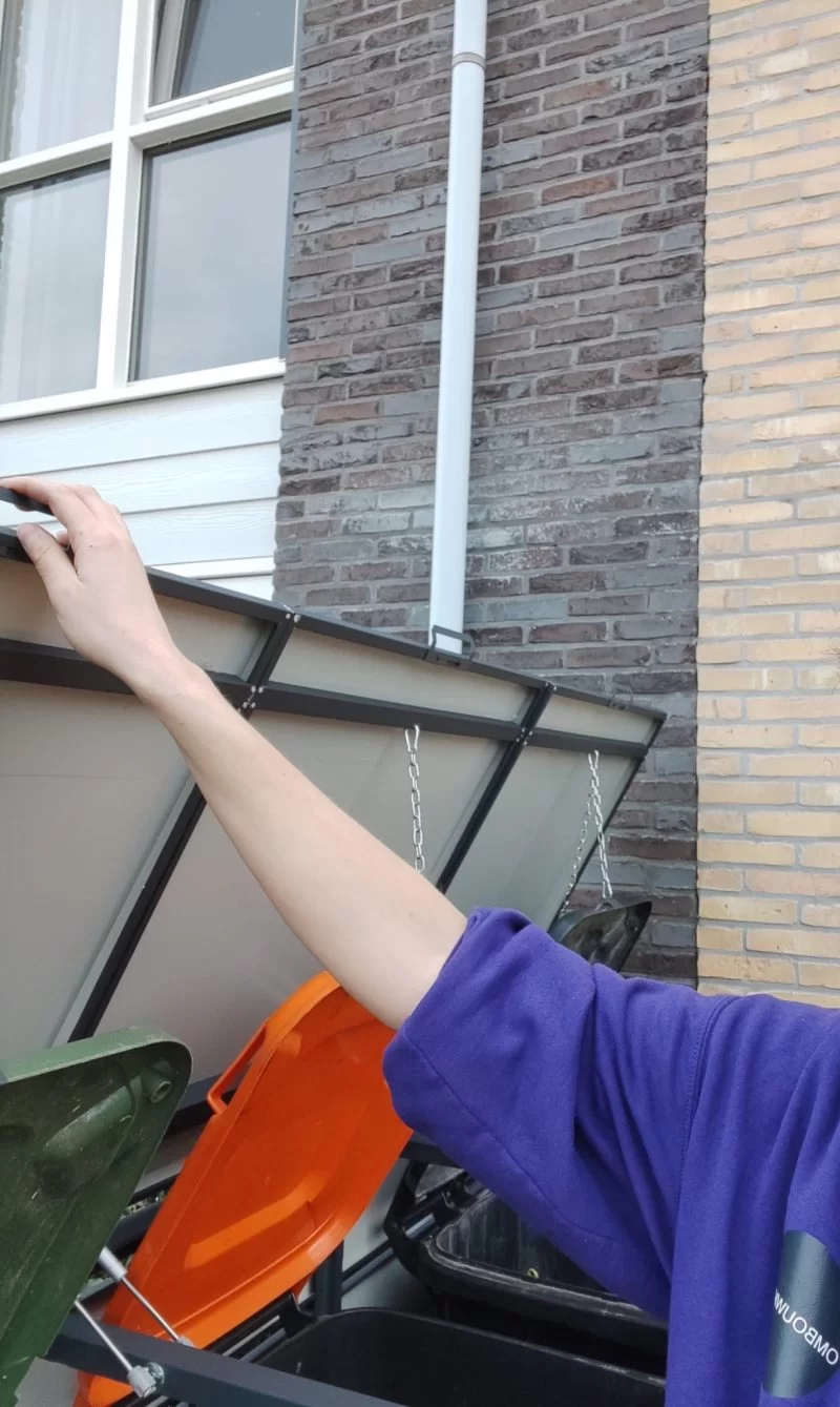 Kuba Store Ombouw Antraciet metaal | 5 Containers - Afbeelding 5