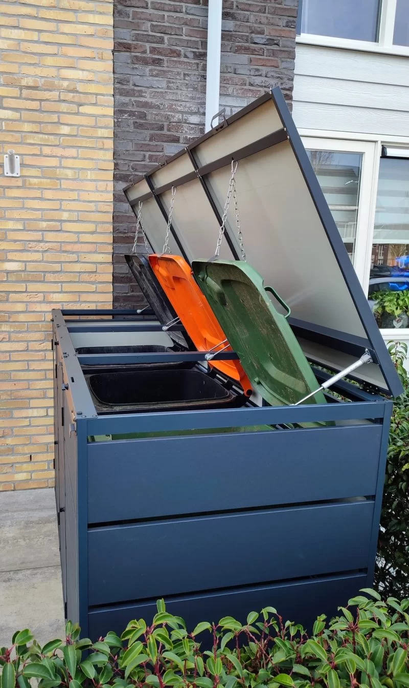 Kuba Store Ombouw Antraciet | 6 Containers - Afbeelding 3
